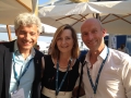 18 Director General Food Drink Europe Mella Frewen with two FD Europe delegates