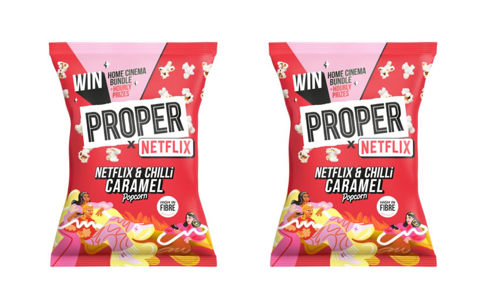 Proper Snacks partners with Netflix on limited-edition NPD
