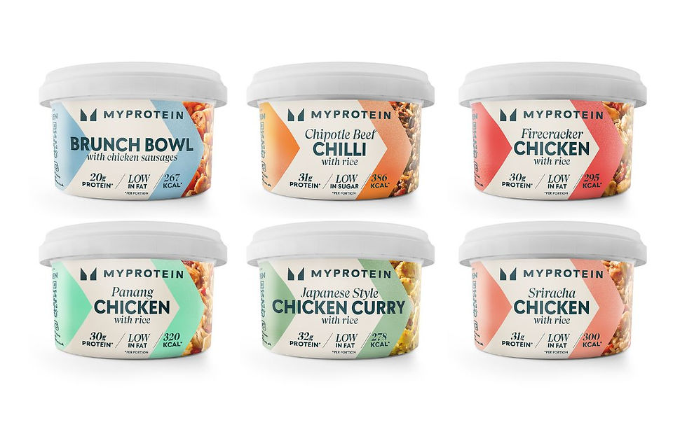 Myprotein launches range of high-protein lunch pots