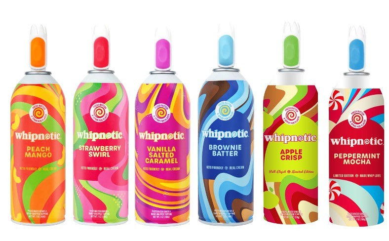 Whipped cream brand Whipnotic unveils new seasonal flavours