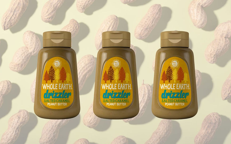 Whole Earth expands squeezy offering with salted caramel variety
