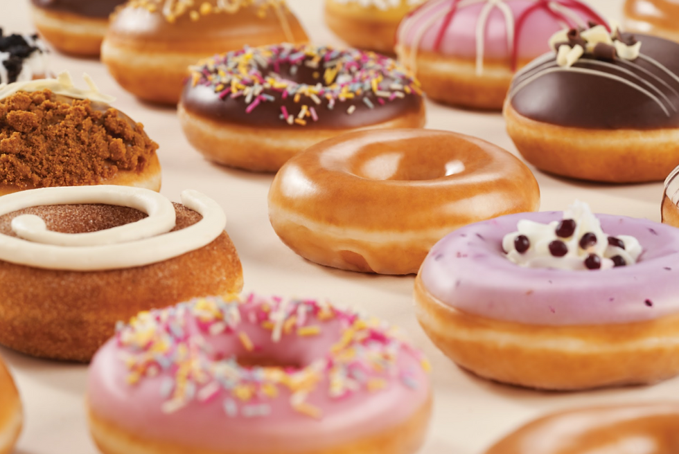 Krispy Kreme refreshes doughnut line-up with eight new recipes