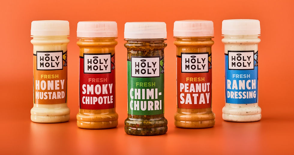 Holy Moly expands offering with five-strong sauce range