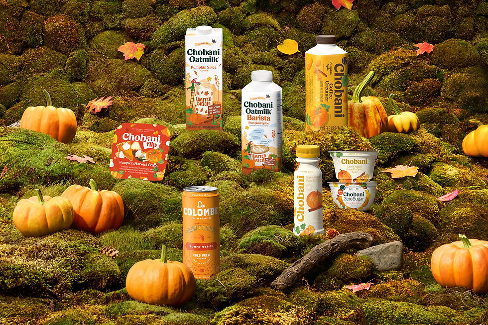 Chobani and La Colombe collaborate on new pumpkin spice products