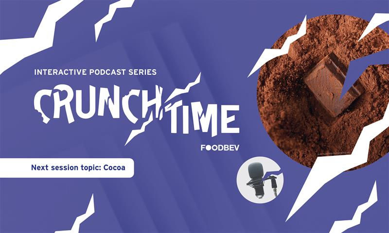 #5 Crunchtime podcast: Sustainable sourcing within the cocoa supply chain