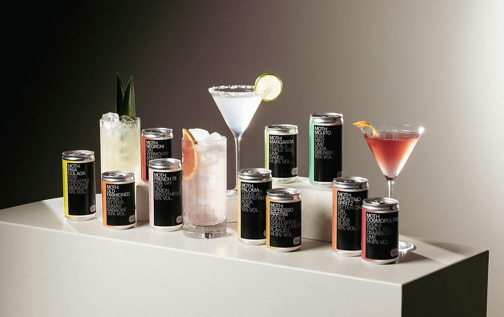 RTD cocktail brand MOTH completes £4.6m investment round