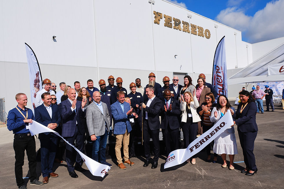 Ferrero opens Illinois Kinder Bueno production facility