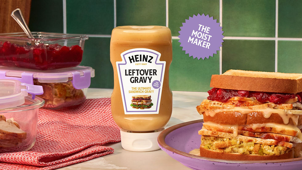 Heinz unveils innovative gravy condiment for Thanksgiving leftovers
