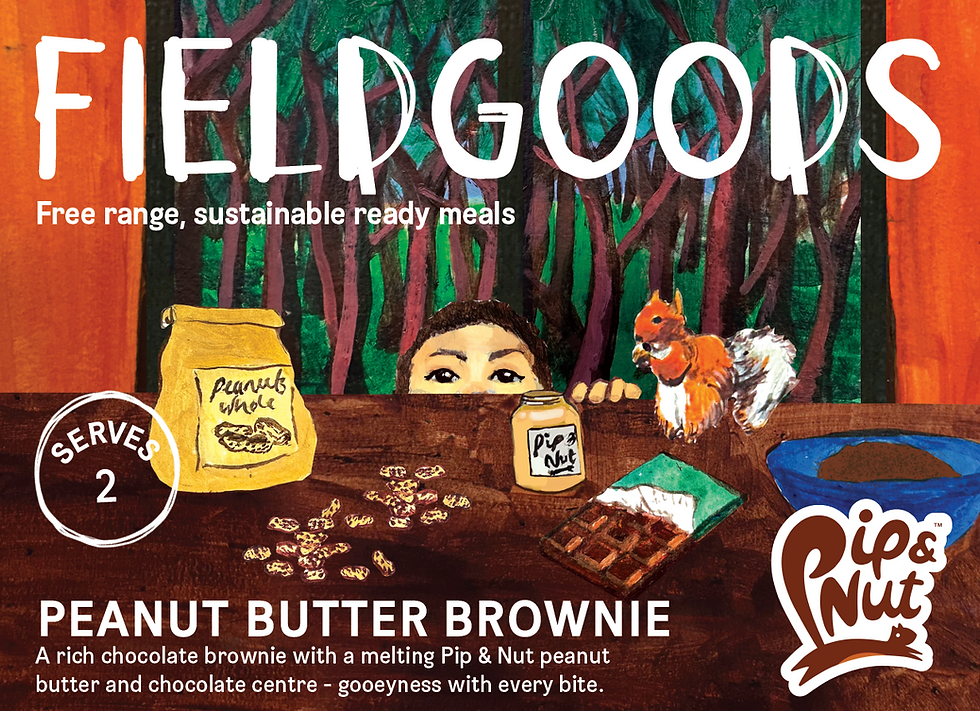 FieldGoods partners with Pip & Nut to launch limited-edition Peanut Butter Brownie