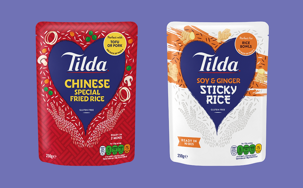 Tilda expands ready-to-heat rice offerings with new Asia-inspired flavours