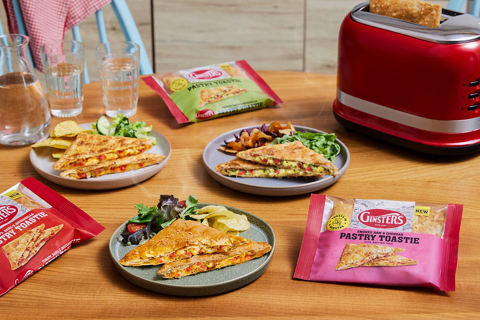 Ginsters targets hot snack market with new Pastry Toastie range
