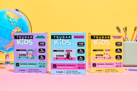 Trubar launches nut-free kids snack line