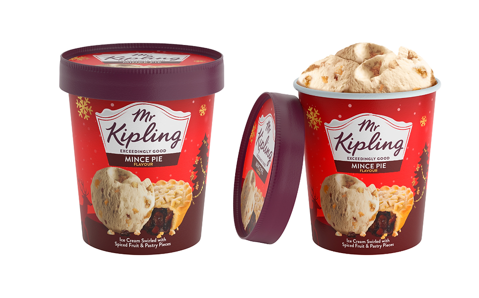 Mr Kipling launches limited-edition Mince Pie Ice Cream ahead of festive season