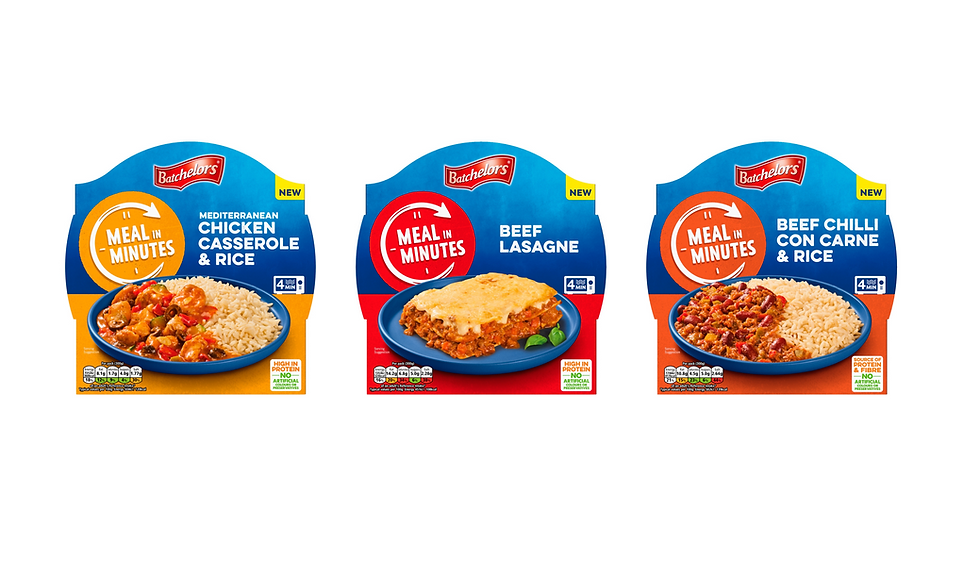 Premier Foods enters ambient ready meals category with Batchelors Meals in Minutes