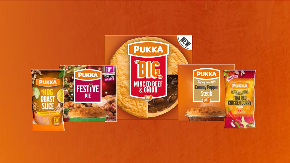 Pukka launches five new savoury pastry flavours
