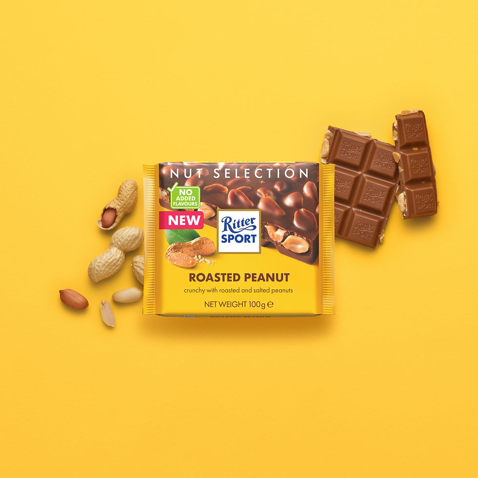Ritter Sport grows premium nut segment with Roasted Peanut launch in UK