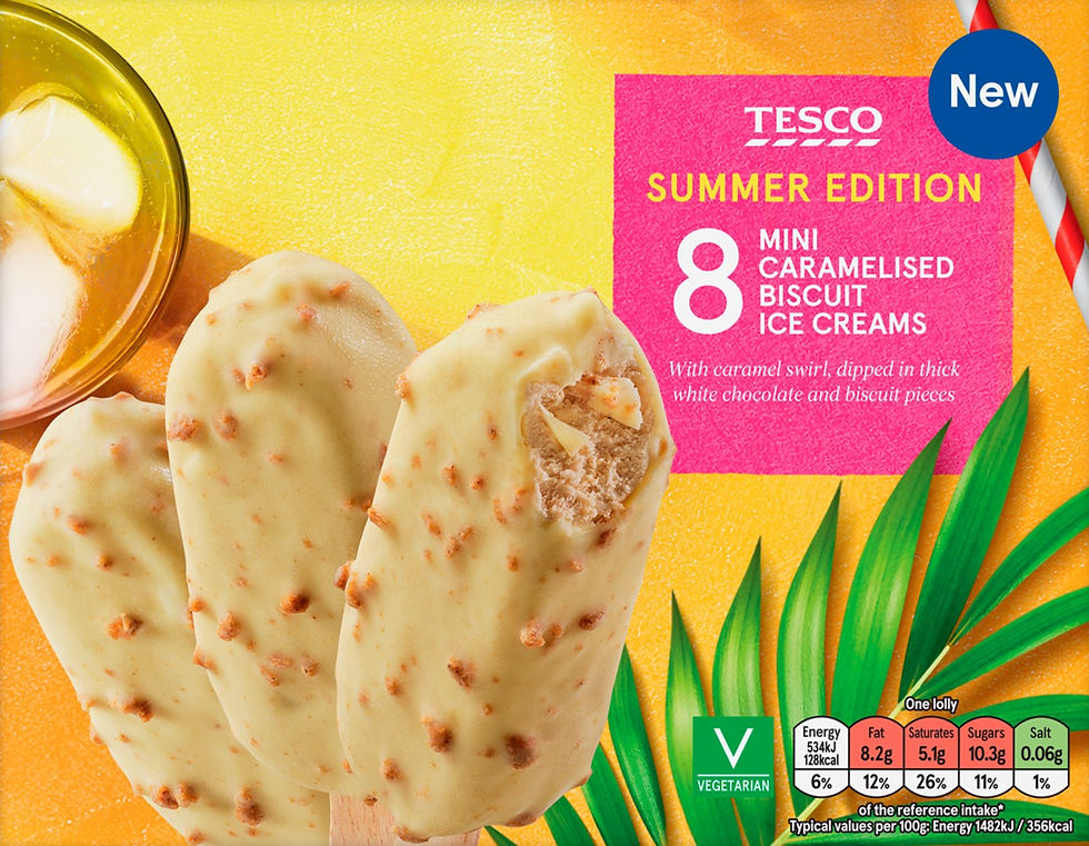 Tesco introduces cohort of Summer Edition ice creams