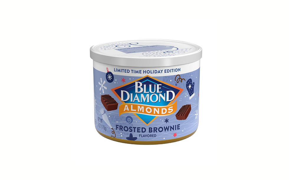 Blue Diamond launches seasonal frosted brownie almonds