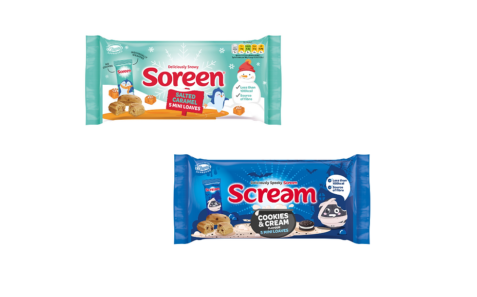Soreen unveils limited-edition Mini Loaves for Halloween and Christmas