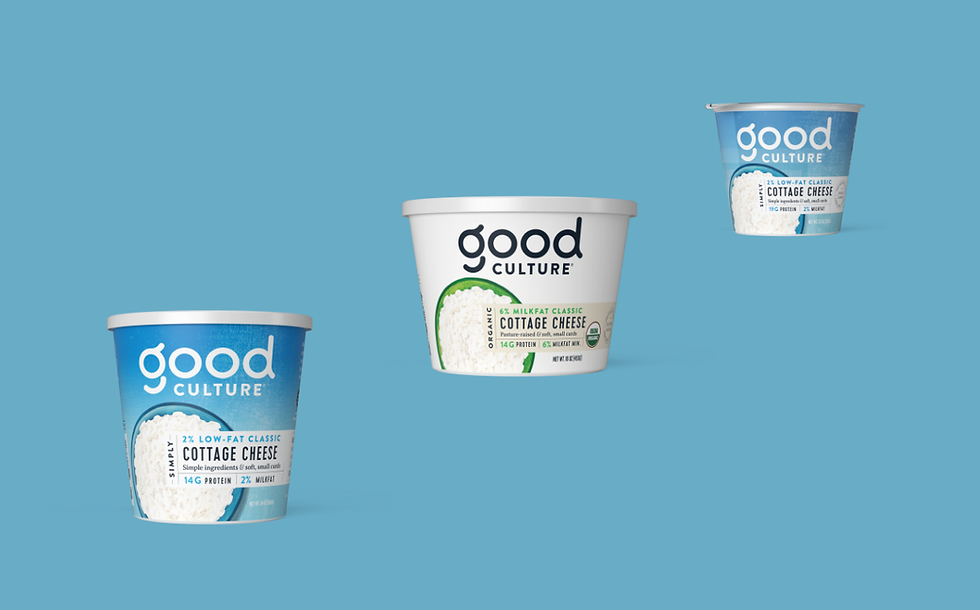 Cottage cheese brand Good Culture secures investment from L Catterton