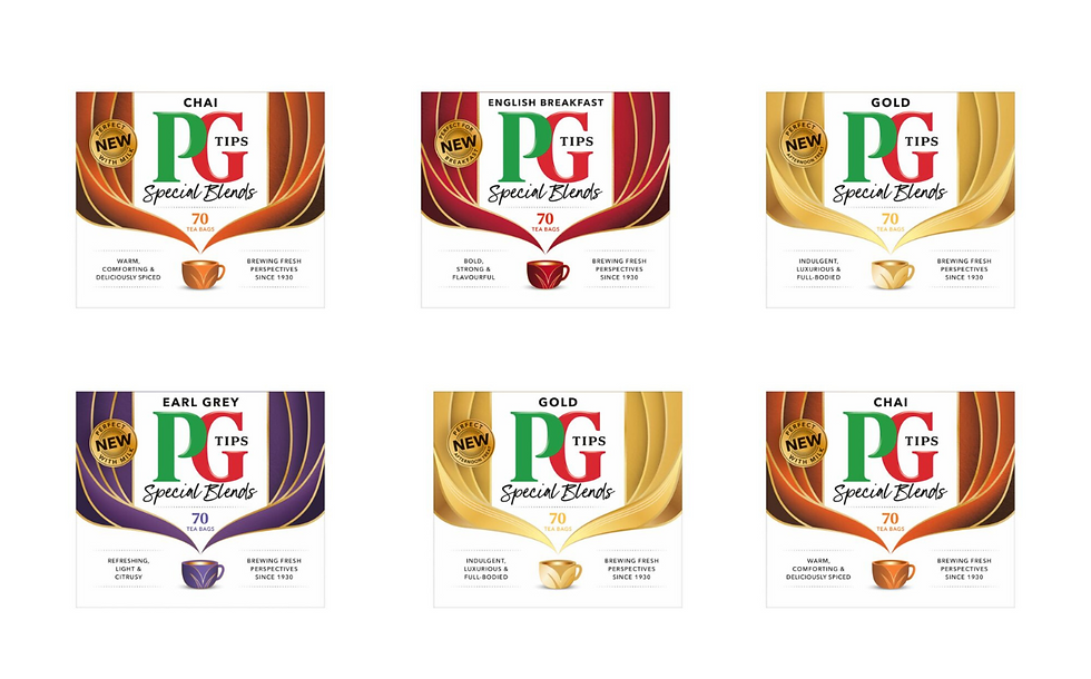 PG Tips launches new blended black tea range
