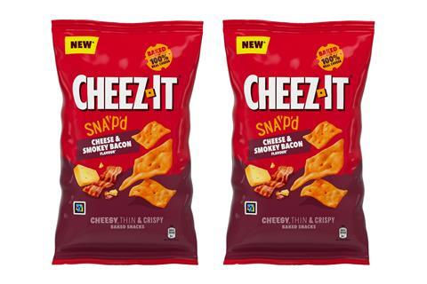 Cheez-It expands UK portfolio with cheese and smokey bacon flavour