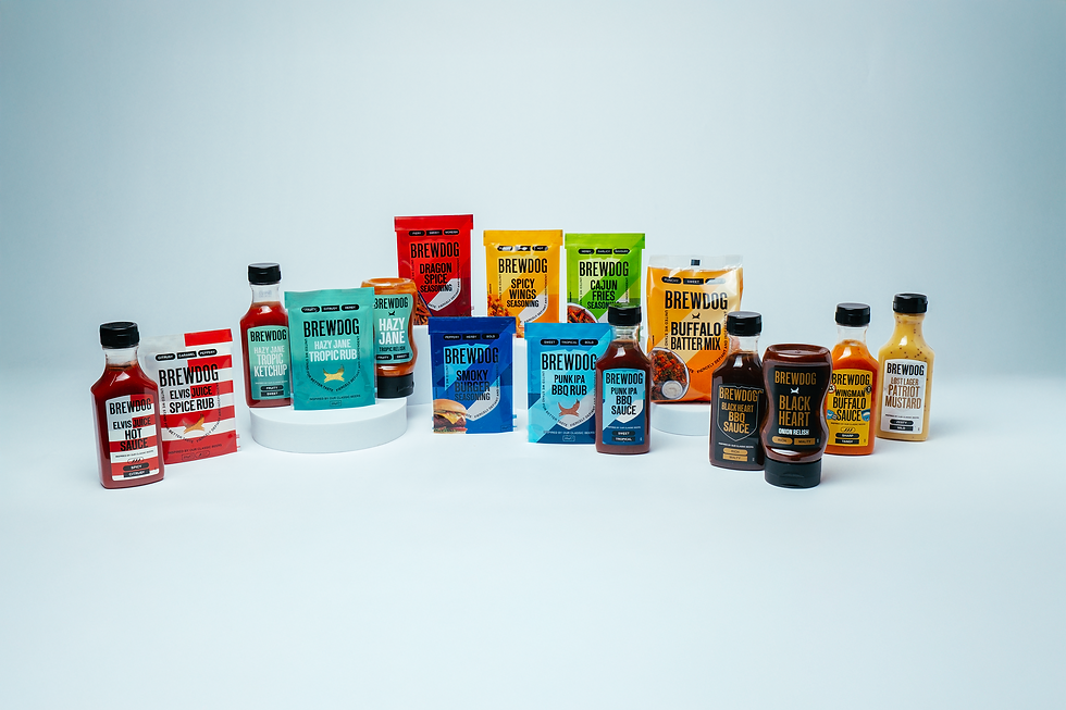 BrewDog expands product line with new beer-inspired sauces and seasonings