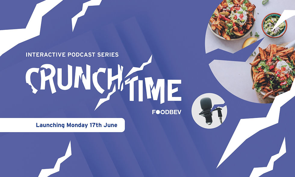 Introducing Crunchtime: The new interactive podcast series from FoodBev Media