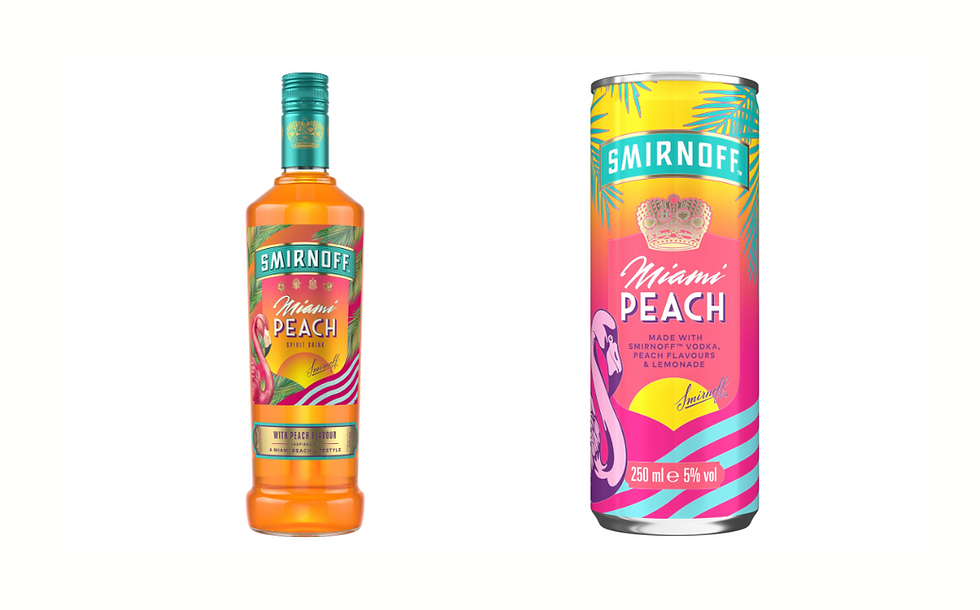 Smirnoff launches Miami Peach to tap into flavoured vodka market
