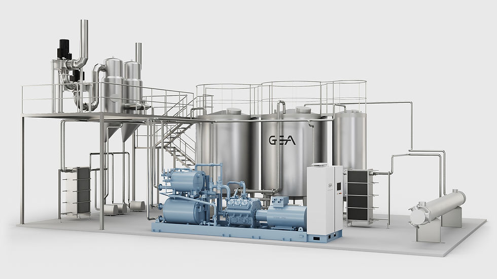 GEA introduces carbon-free dairy evaporator to cut energy costs and emissions