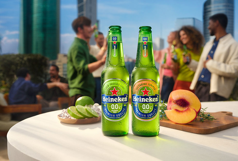 Heineken 0.0 expands US line-up with two new non-alcoholic flavours