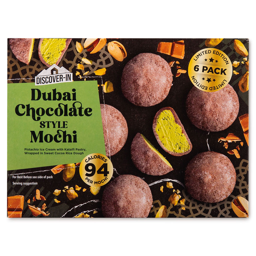 Aldi introduces Dubai chocolate style mochi in UK supermarket first