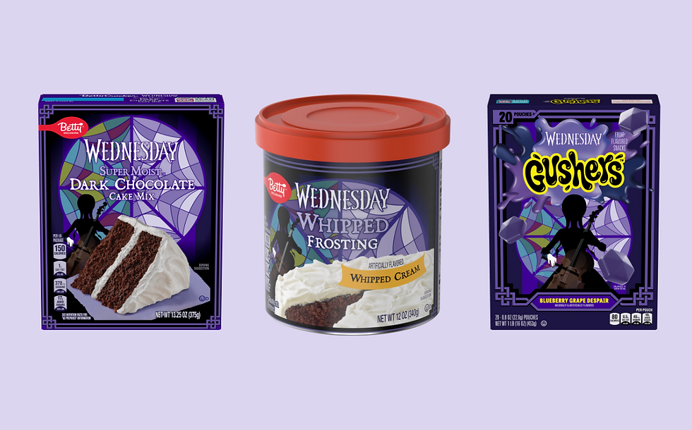 General Mills unveils Wednesday Addams-themed treats ahead of Netflix series launch