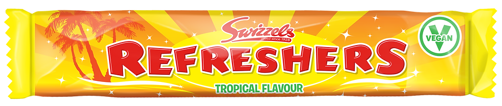 Swizzels marks 70 Years of Refreshers with new Tropical Chew Bar
