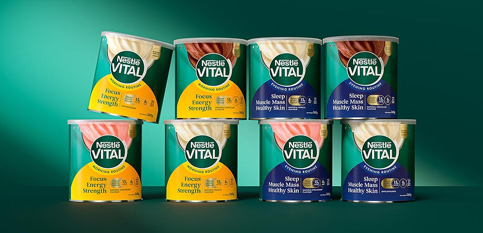 Nestlé launches Vital nutritional drinks targeting growing healthy-ageing market