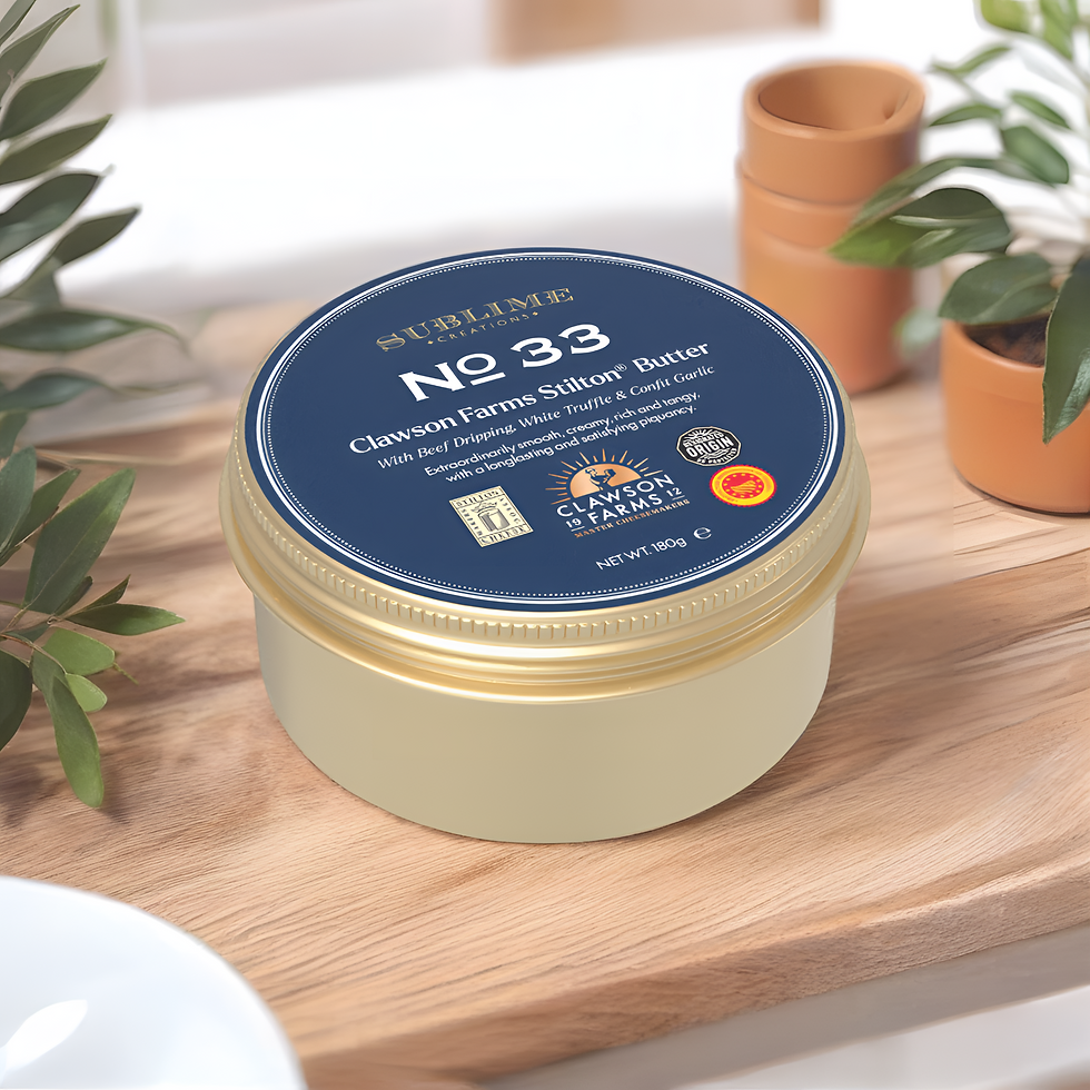 Sublime Butter and Clawson Farms unveil Stilton Butter collaboration