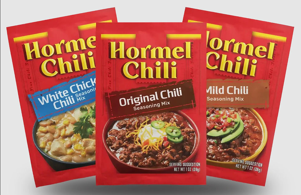 Hormel launches Chili Seasoning Mix Packets in nationwide rollout