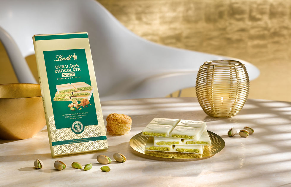 Lindt expands Dubai-style chocolate range with new White and Dark varieties