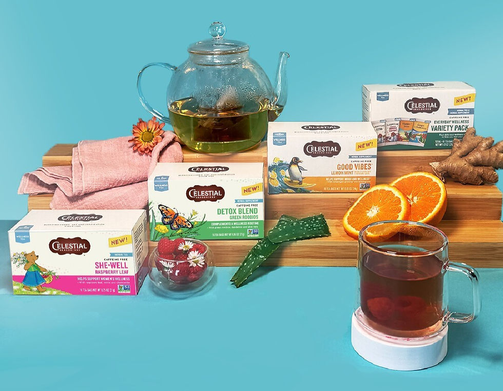 Celestial Seasonings introduces wellness teas for everyday wellbeing
