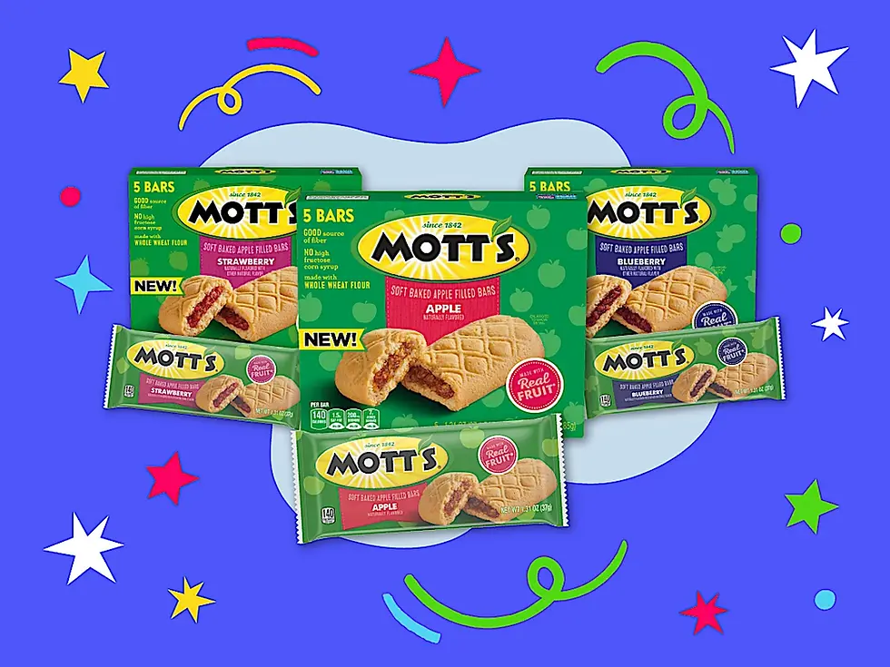 General Mills brand Mott’s introduces soft baked apple filled snack bars