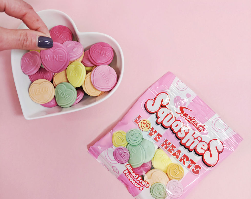 Swizzels launches limited-edition Squashies Love Hearts ahead of Valentine’s Day