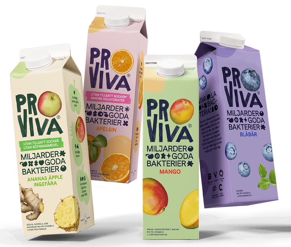 Danone sells Swedish probiotic juice brand ProViva to Lactalis
