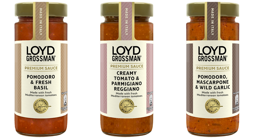 Loyd Grossman launches premium Italian sauces to mark 30 years in UK market