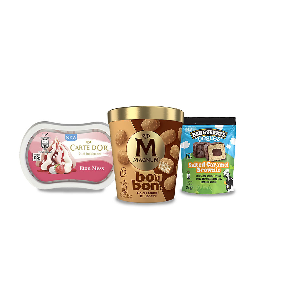 Unilever targets £2.9bn snacking market with new ice cream formats