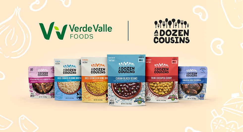 Verde Valle Foods acquires A Dozen Cousins