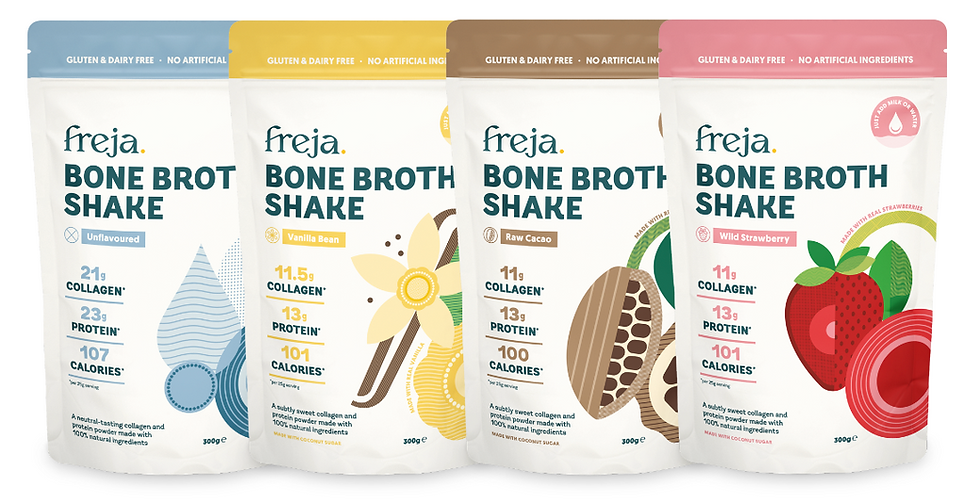 Freja introduces innovative Bone Broth Shake line for on-the-go nutrition