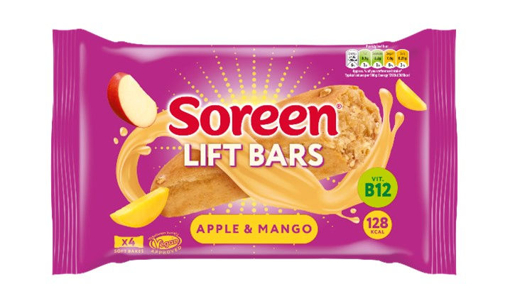 Soreen expands Lift Bar range with new Apple & Mango flavour