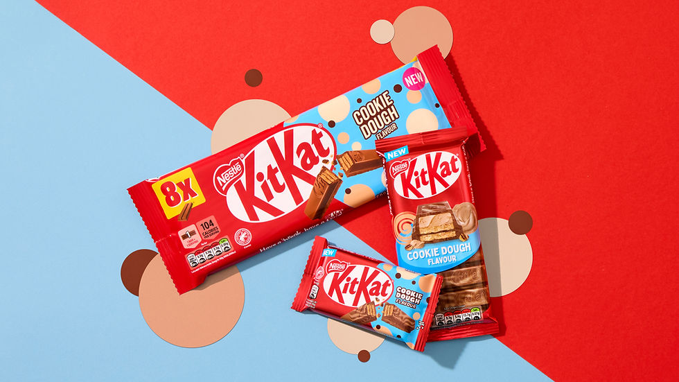 Nestlé extends KitKat range with cookie dough flavour to drive growth across formats