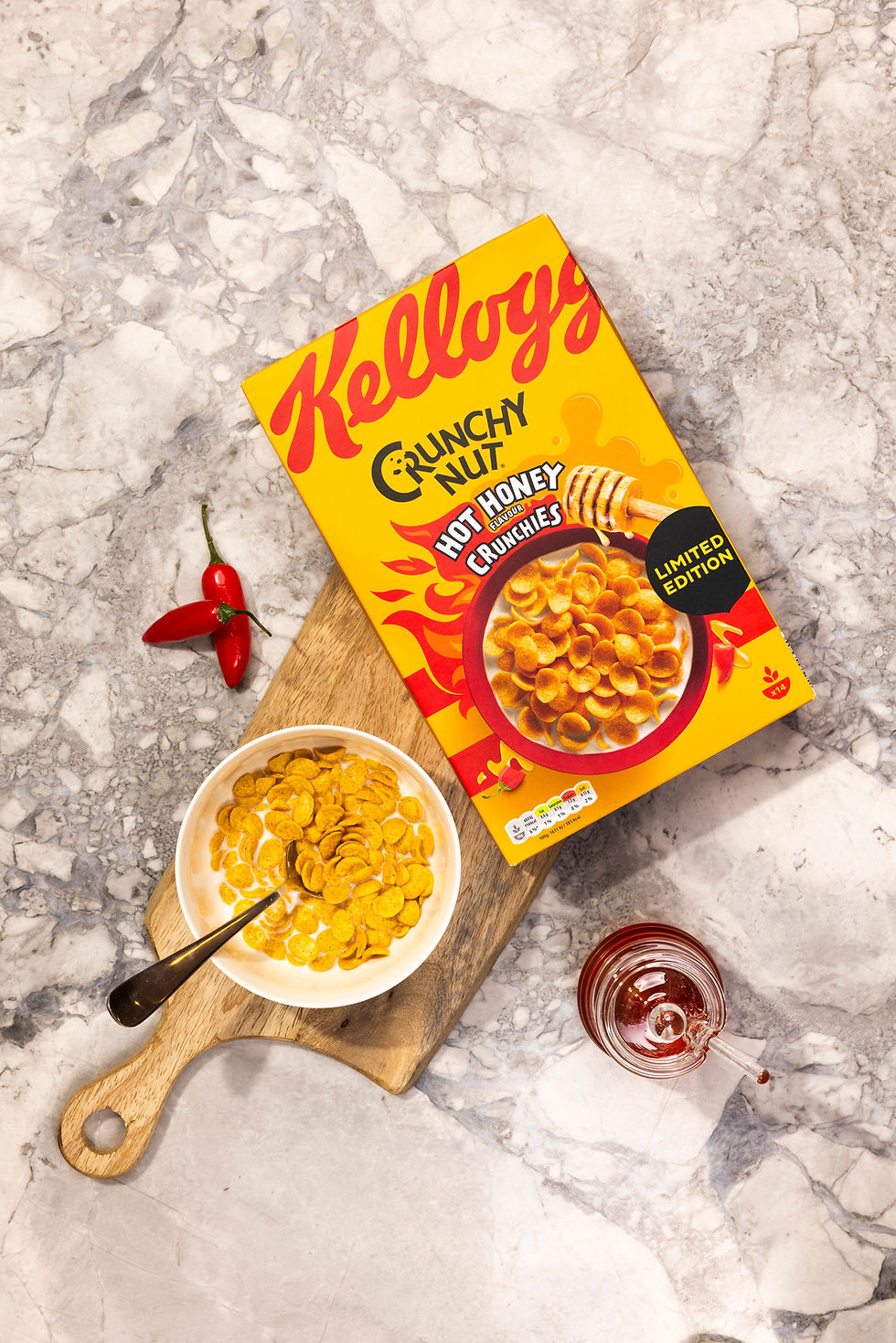 Kellogg’s taps into the ‘Swicy’ trend with launch Crunchy Nut Hot Honey Crunchies