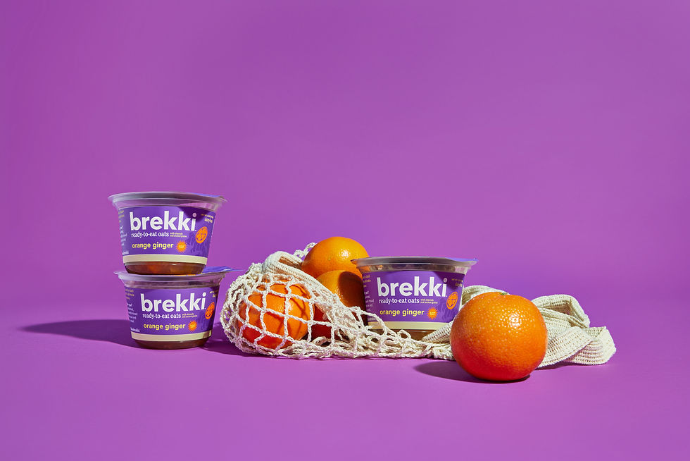 Brekki expands ready-to-eat oats portfolio with limited-batch orange ginger flavour
